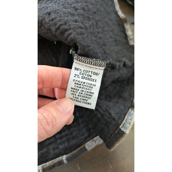 Habitat Tunic Top XL Gauzy Art Wear Lagenlook Lightweight Boxy Plaid Pockets - Picture 7 of 10